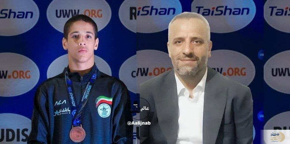 تلخ‌ترین پیروزی/  مدال‌آور نوجوان کشتی ایران، فوت پدر را پس از کسب برنز جهان فهمید!
