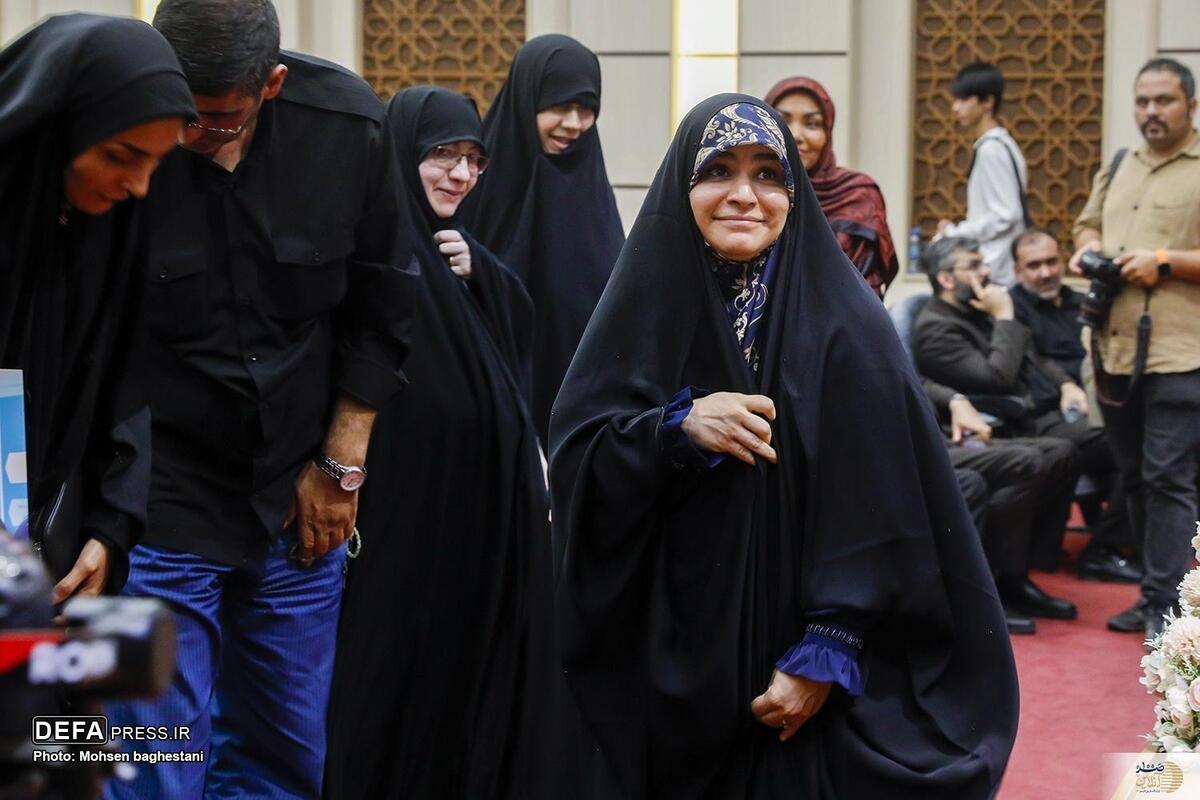 لحظه‌ای نادر؛ سحر امامی و حسین شریعتمداری در یک قاب