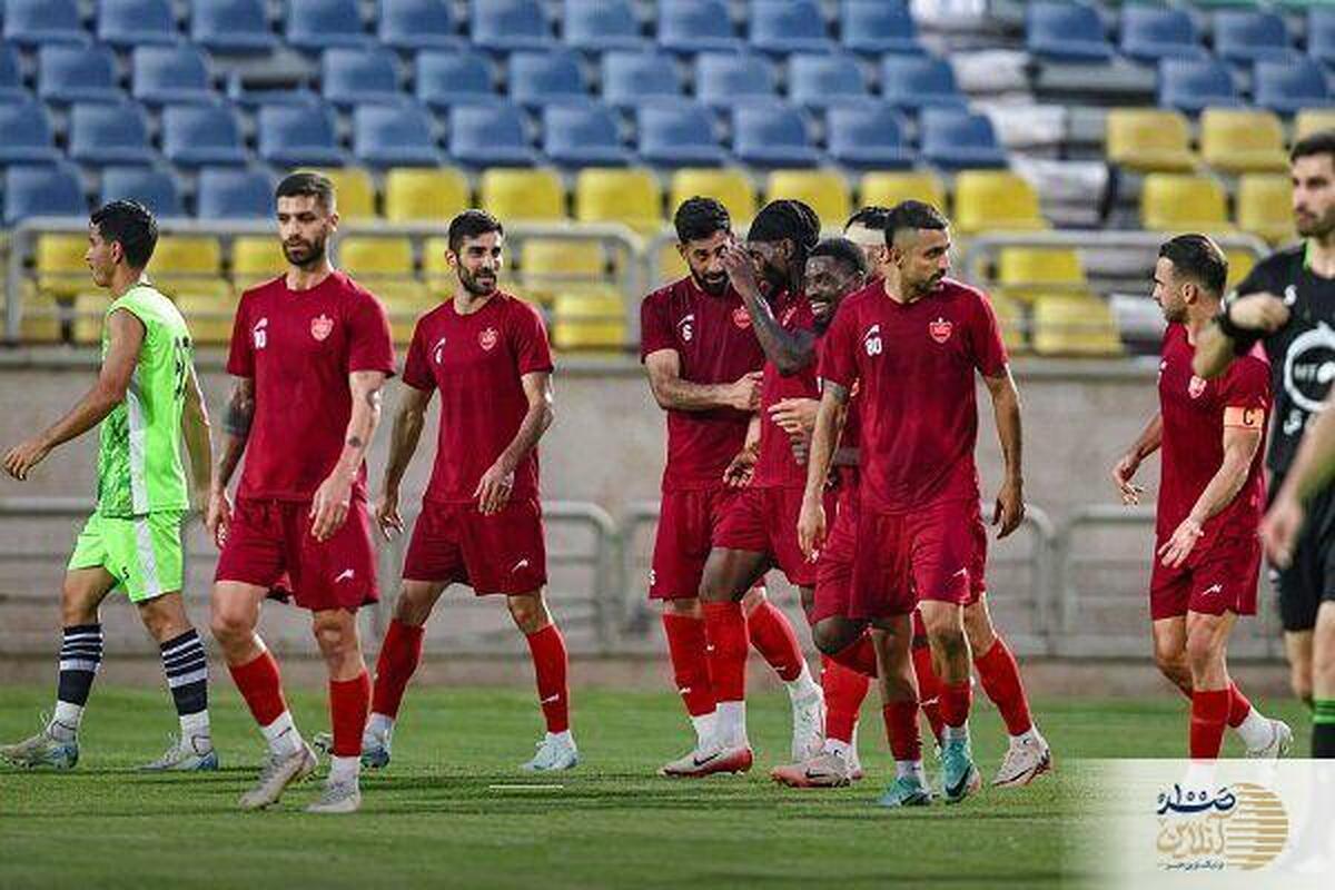 تک گل علی علیپور، پرسپولیس را برابر نماینده لیگ یک برنده کرد