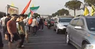 ببینید| «اهلا و سهلا لاریجانی»؛ استقبال ویژه مردم لبنان از نماینده امنیت ملی ایران