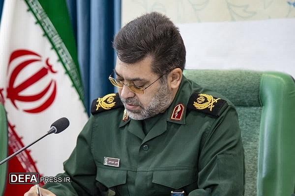 پیام فرمانده سپاه الغدیر در پی شهادت سرباز وظیفه «نیما کریمی»