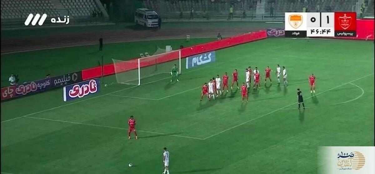 تساوی ۱-۱ در جدال حساس پرسپولیس و فولاد  شاگردان هاشمیان ناکام مقابل  شعبه دوم سرخ‌ها