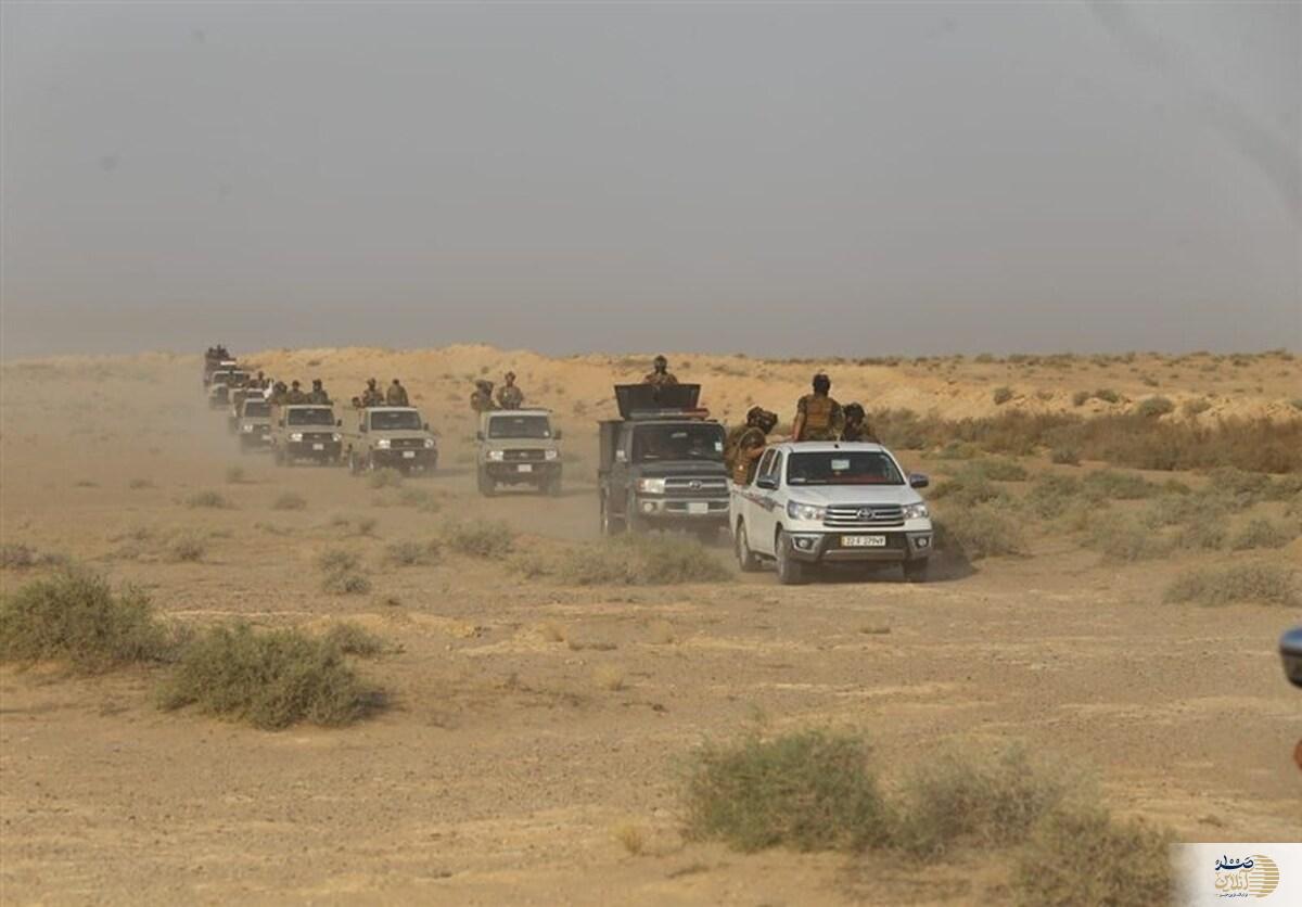حشد الشعبی در نزدیک مرز با سوریه رزمایش برگزار کرد