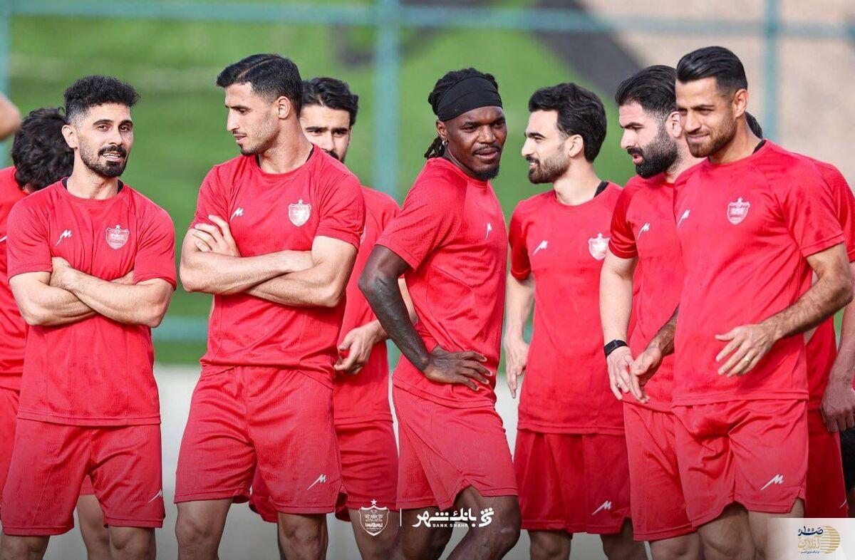 تمرین پرسپولیس با حضور دوباره دو بازیکن کلیدی پس از مصدومیت
