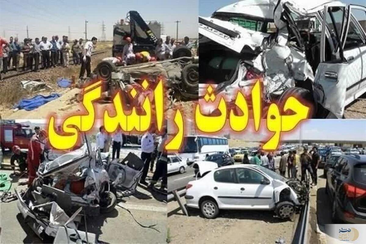 تصادف مرگبار خودرو حامل افغان ها در مرز تایباد/ سه نفر کشته شدند