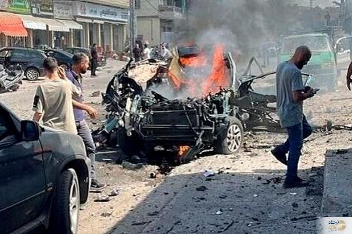 حمله پهپادی رژیم صهیونیستی به یک خودرو در جنوب لبنان