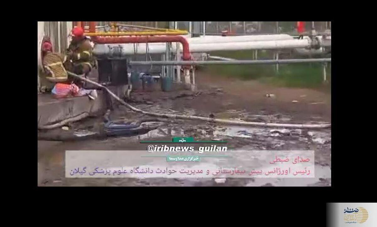 انفجار در طالب‌آباد بندرانزلی  یک کشته و جزئیات تکان‌دهنده از صحنه حادثه + ویدیو