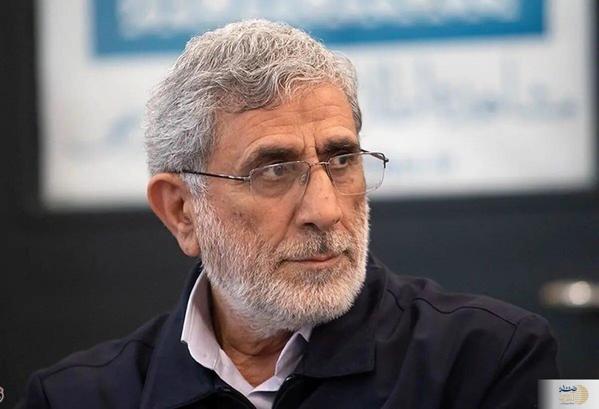 دروغ تازه موساد درباره سردار قاآنی تکذیب شد