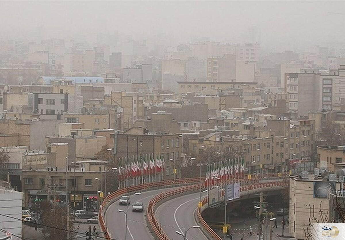 هوای تهران ناسالم شد