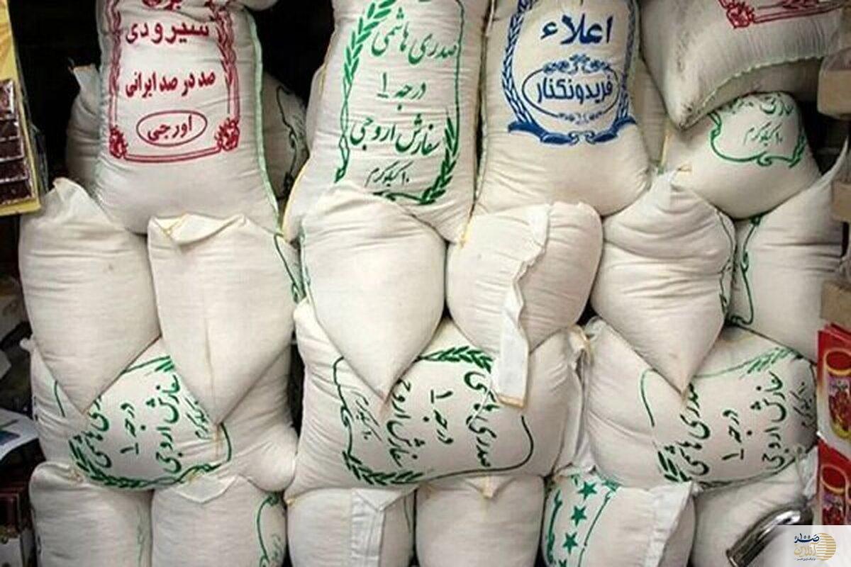 ۸۴۰ تن برنج احتکاری در جنوب تهران کشف شد