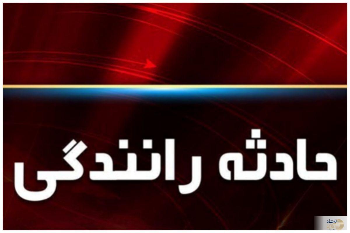 واژگونی مینی‌بوس  با مصدومیت ۱۳ نفر پایان یافت