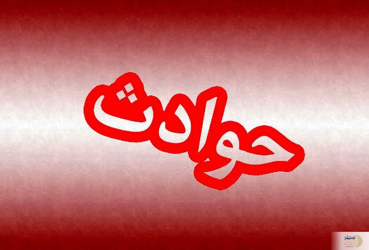 تریلی حامل بار قیر به رانندگی نوجوانی ۱۴ ساله توقیف شد