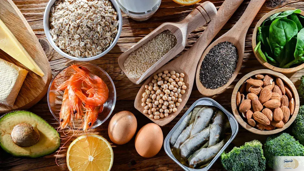 کلسیم بدن تان کم است این موادغذایی را بخورید