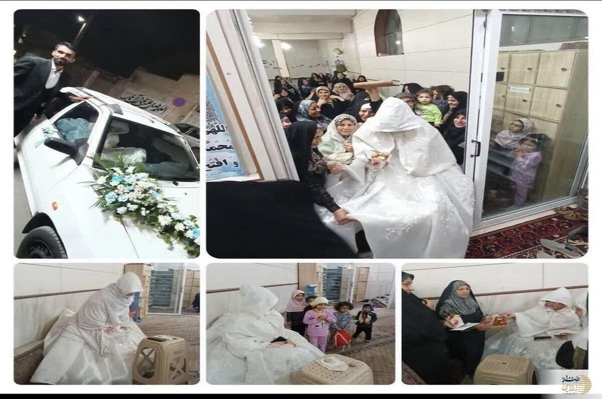 روایت یک ازدواج متفاوت در دل مسجد   عروسی در مسیر اذان + عکس