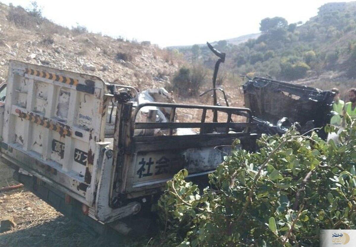 انفجار ناگهانی  ترور پهپادی اسرائیل در جنوب لبنان