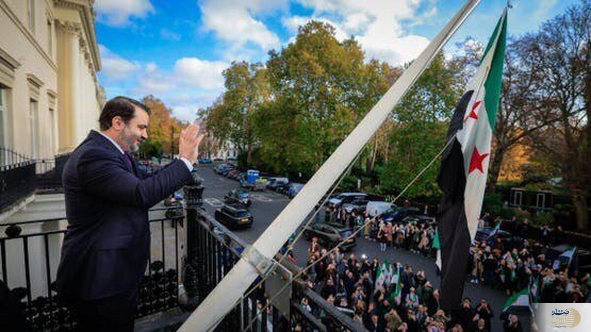 سفارت سوریه در لندن بازگشایی شد