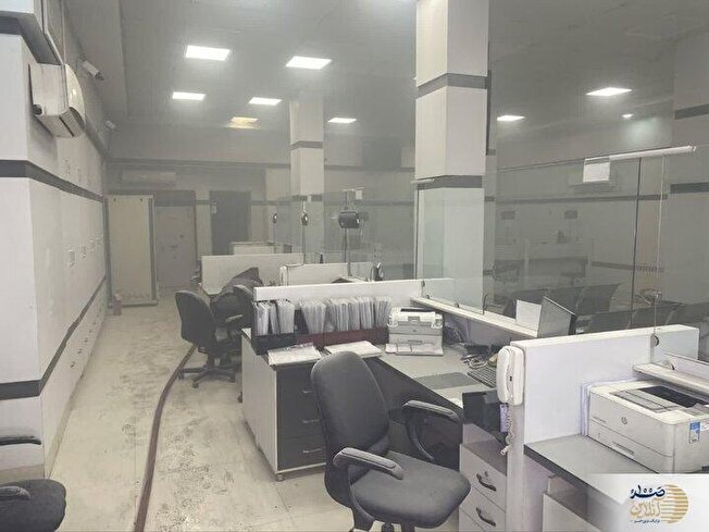 آتش در بانک مشهد/ دو نفر مصدوم شدند