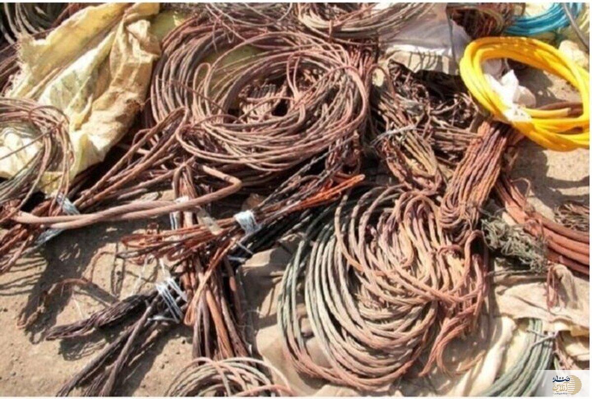 باند سرقت سیم و کابل برق متلاشی شدند