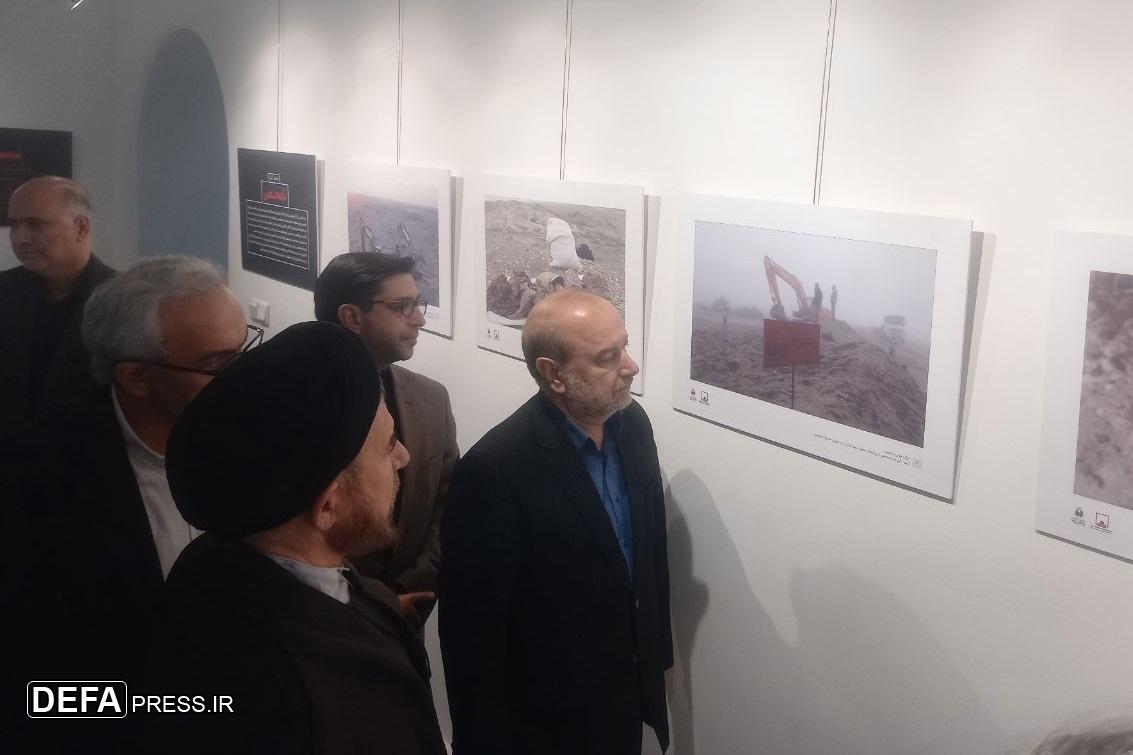 افتتاح نمایشگاه «بر شانه‌های اشک» در موزه فلسطین