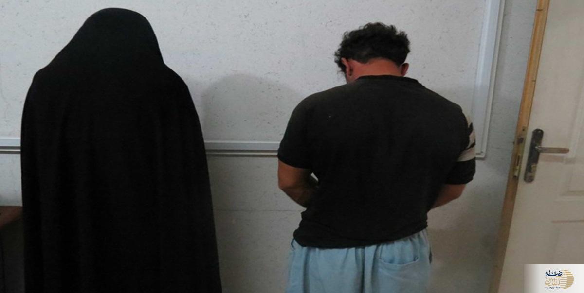 ویدیو  زوج بی آبرو در شهر جنوبی بازداشت شدند  علت چه بود؟