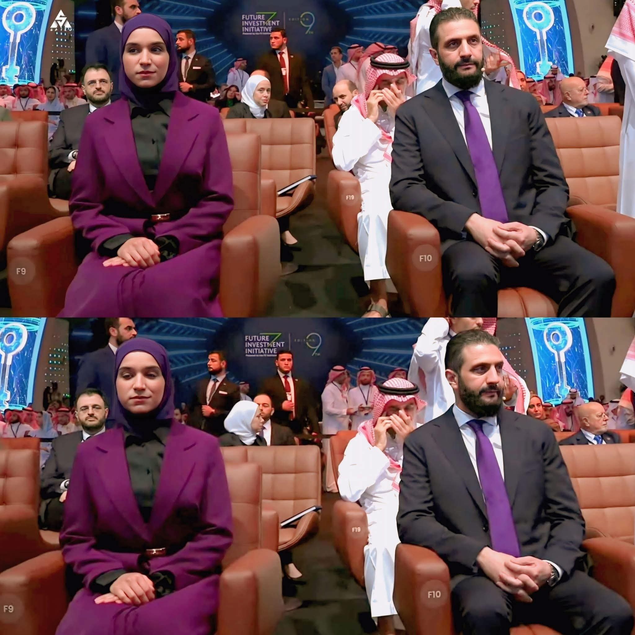 پوشش جولانی و همسرش در ریاض خبرساز شد