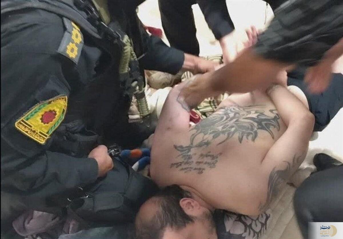 دستگیری اراذل پارک ارم تهران دستگیری اراذل پارک ارم تهران