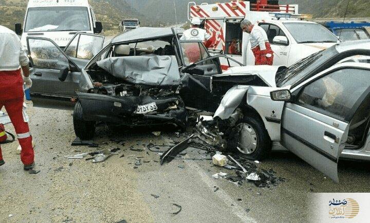 ببینید/ تصاویری از تصادف فجیع خودروی معاون پزشکیان و جان باختن همسرش