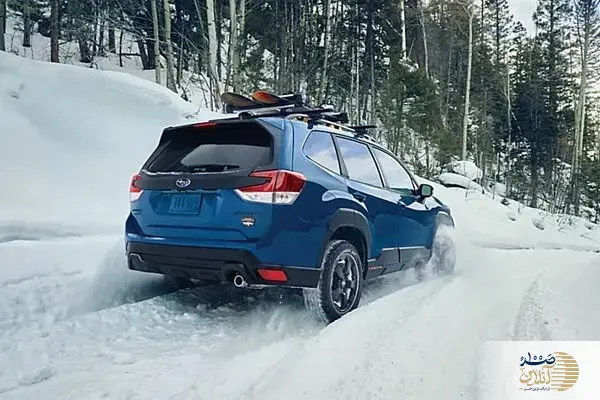 ببینید/ مهارت تماشایی راننده شاسی‌بلند پس از انحراف در بزرگراه برفی