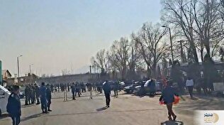 ببینید/ تجمع هواداران استقلال و پرسپولیس پیش از آغاز دربی ۱۰۶