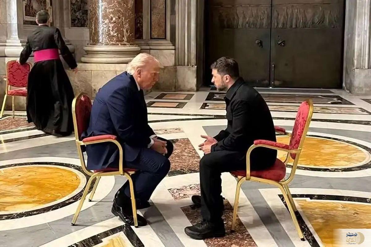 ناراحتی ترامپ از بی‌توجهی زلنسکی به طرح صلح پیشنهادی‌اش!