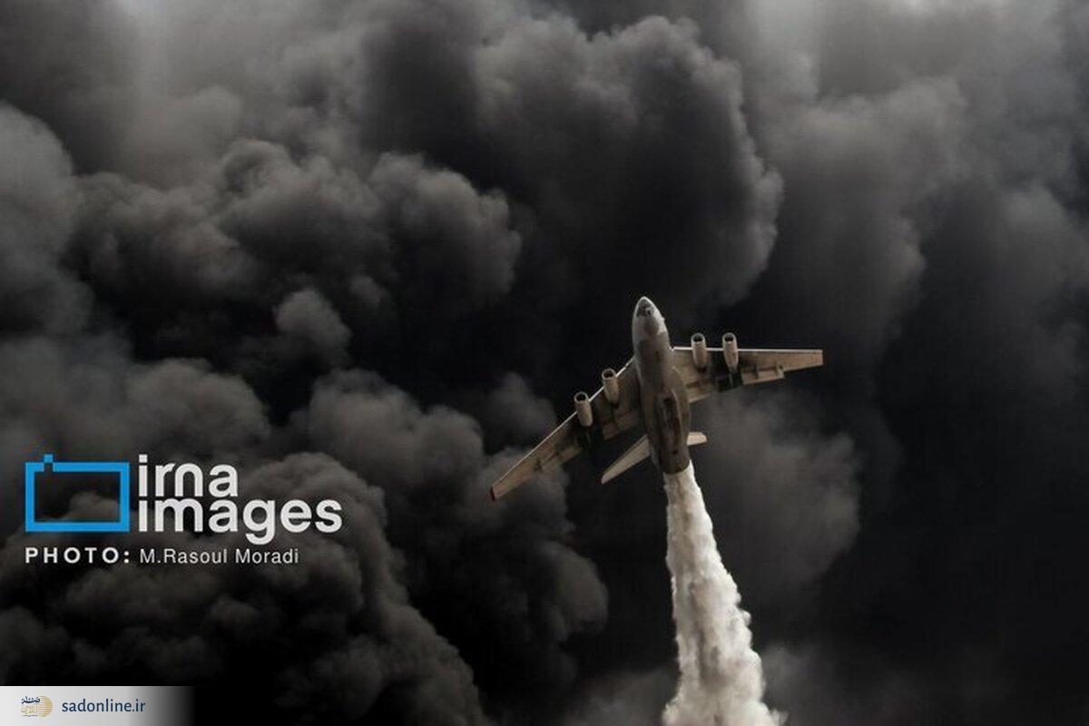 آخرین خبر از جنگل های هیرکانی  هواپیمای آب‌پاش از ترکیه رسید