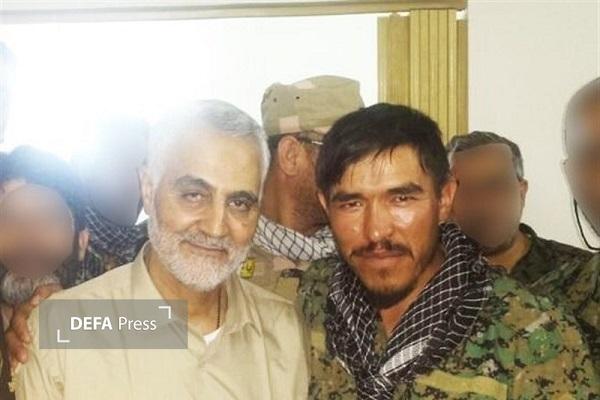 حاج قاسم به فاطمیون باور داشت حاج قاسم به فاطمیون باور داشت