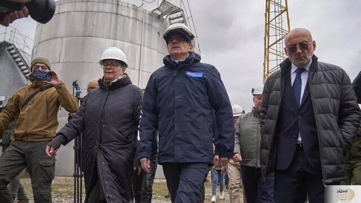 گروسی برای رسیدن به نیروگاه هسته‌ای اوکراین نقشه کشید