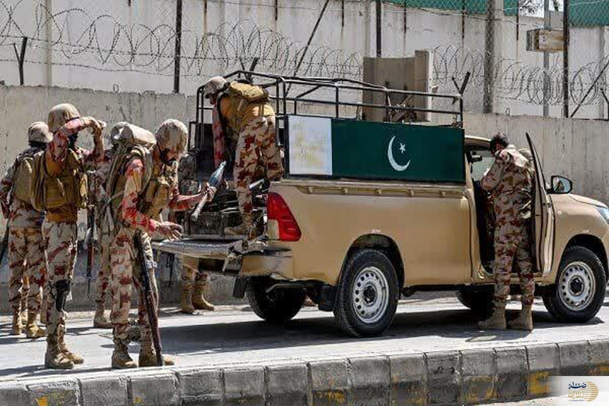 ویدیو  انفجار انتحاری و حمله مسلحانه به مقر نیروهای مرزی پاکستان