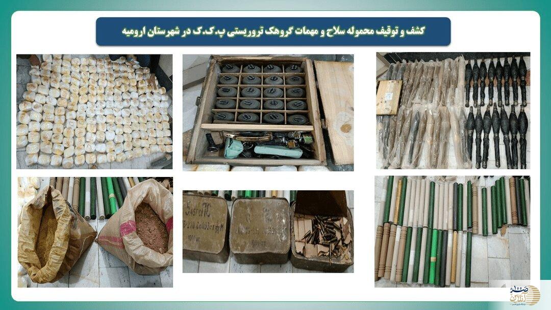 عکس/  محموله سنگین ضد امنیتی کشف شد