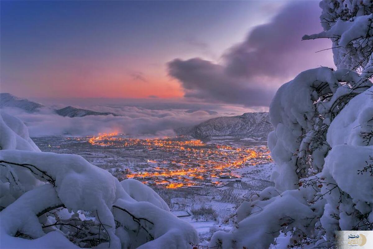 ویدیو  تهران بالاخره برف دید