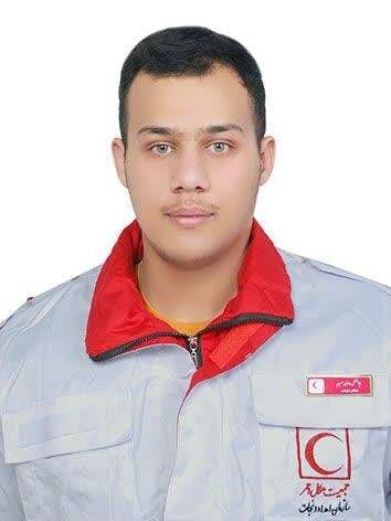 شهادت امدادگر هلال احمر در حمله امروز + عکس