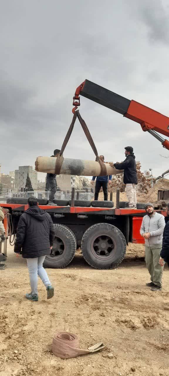 خروج موشکی که عمل نکرد در تهران
