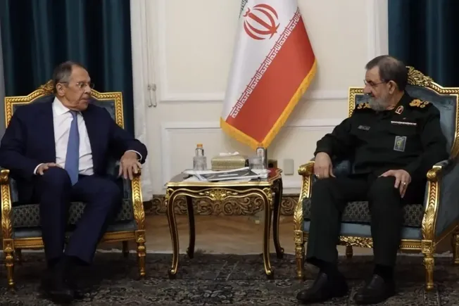 دیدار لاوروف با سرلشکر محسن رضایی + عکس