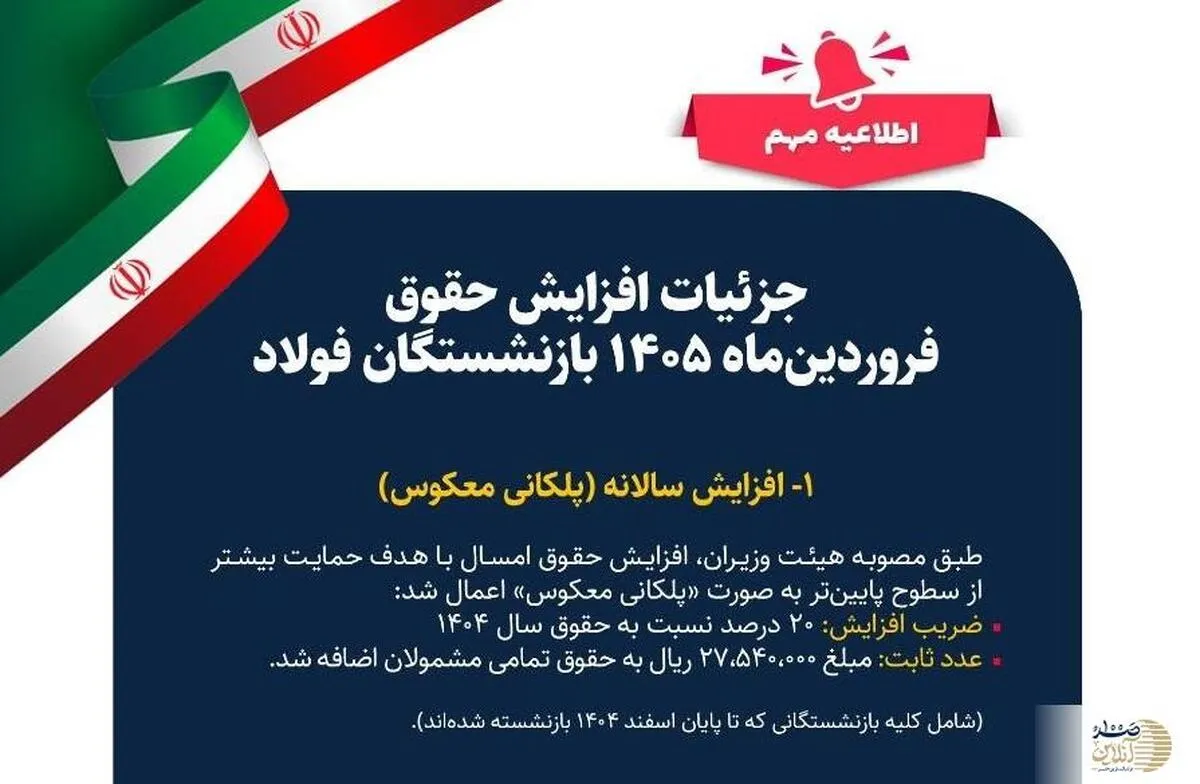 شوک مثبت به فیش‌های حقوقی فروردین | حقوق‌ها زیر و رو شد! از فرمول پلکانی معکوس تا افزایش نجومی حق اولاد و همسر بازنشستگان