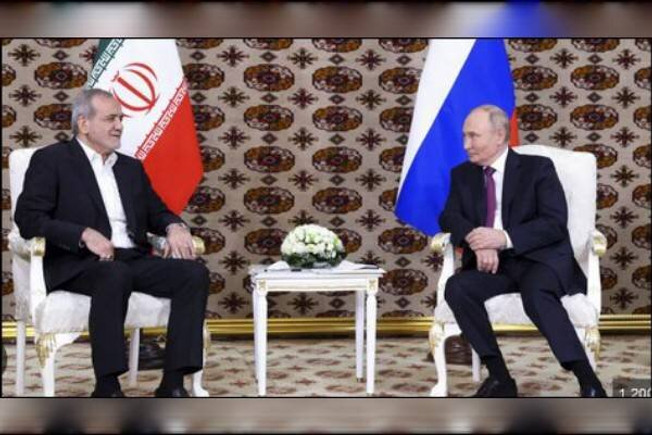 پزشکیان و پوتین جمعه دیدار می‌کنند