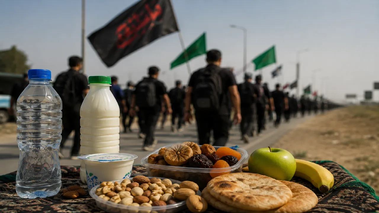انرژی‌تان را در مسیر اربعین با این خوراکی‌ها تأمین کنید