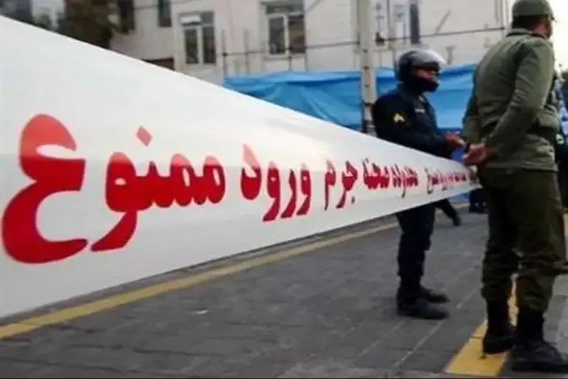 سقوط مرگبار سارق از طبقه چهارم هنگام فرار از دست پلیس