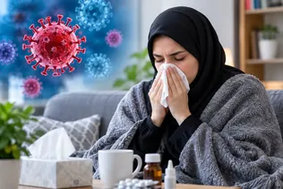 کرونا و آنفلوآنزا در گردش‌اند/ هشدار به گروه‌های پرخطر