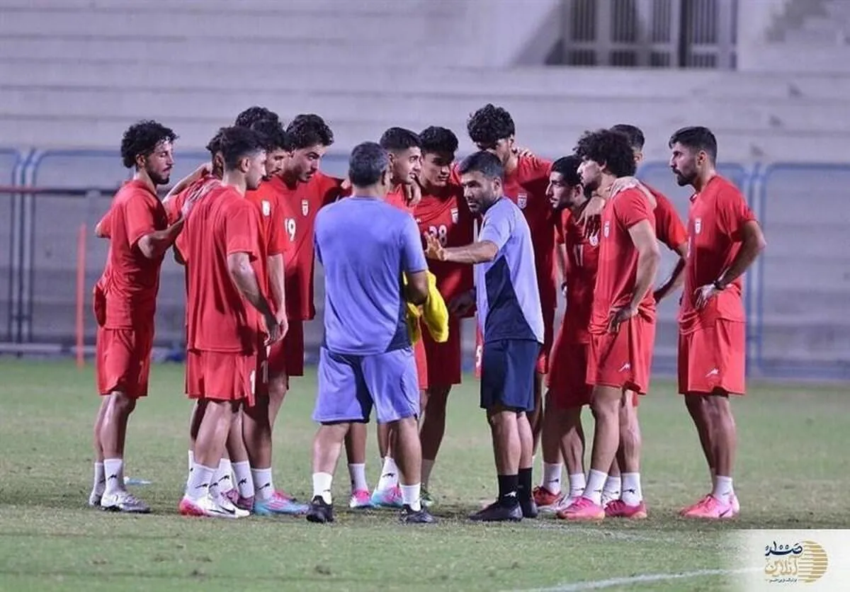 برد پرگل تیم امید ایران مقابل چین تایپه در بازی تدارکاتی