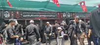 پشتیبانی و مشارکت شرکت‌های گروه بازنشستگی فولاد در موکب اصلی صندوق بازنشستگی کشوری؛ هم‌افزایی در خدمت به سوگواران رهبر شهید