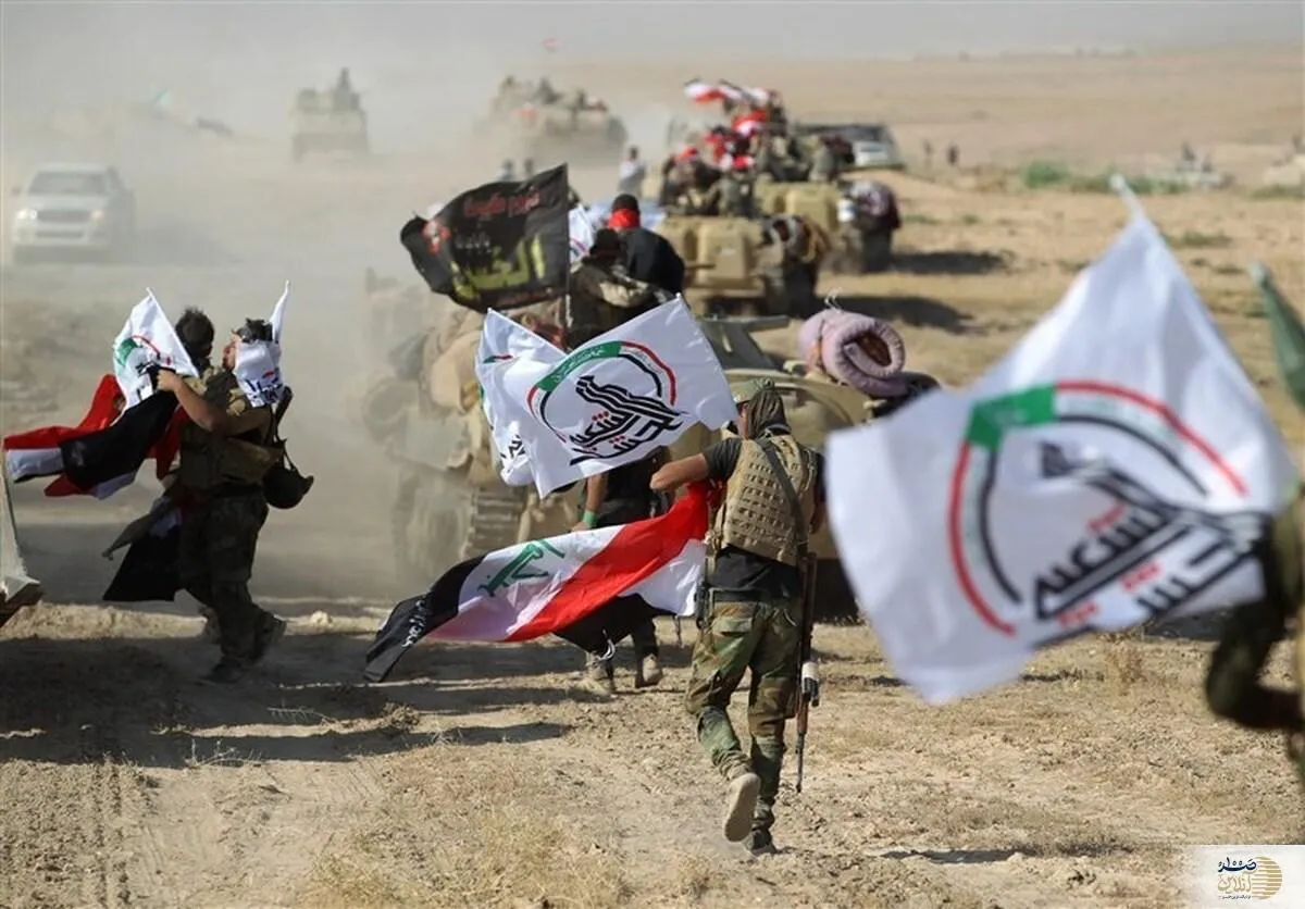 حشد شعبی عراق علیه حملات آمریکا بیانیه صادر کرد
