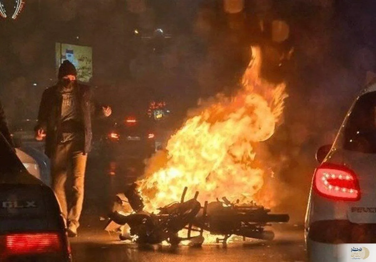 ویدیو دیده نشده از اغتشاشات تروریست های بی رحم در حوادث اخیر