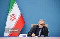 پیام تبریک پزشکیان در پی قهرمانی کشتی فرنگی در رقابت‌های جهانی