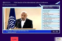 ​میدری در مجمع عمومی یکصد و سیزدهمین نشست کنفرانس بین‌المللی کار: صلح پایدار تنها بر پایه عدالت اجتماعی شکل می گیرد